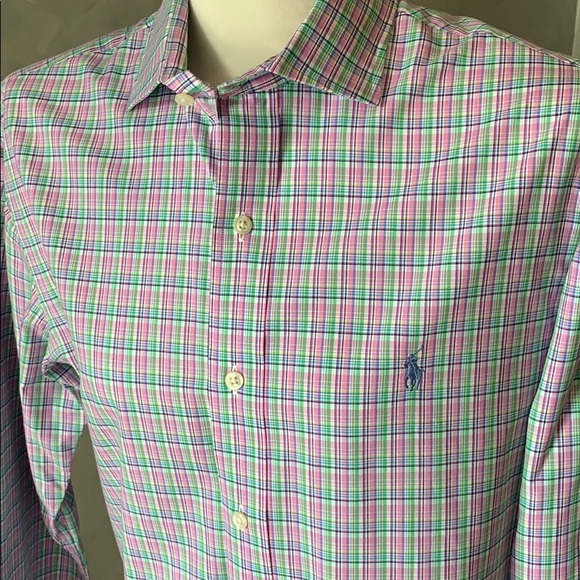 polo ralph lauren men's button down shirt